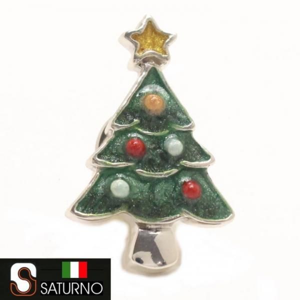 SATURNO サツルノ クリスマスツリー ラペルピン ピンブローチ