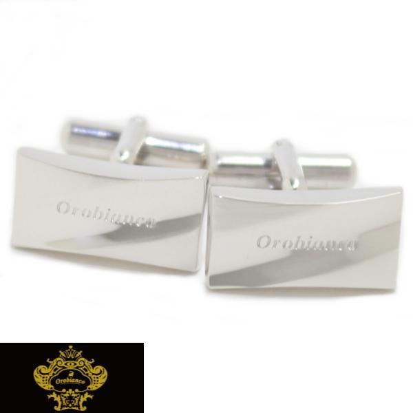 名入れ刻印サービス対象 Orobianco オロビアンコ タイピンセット カフスセット シルバー ORT144 ORC144 ブランド