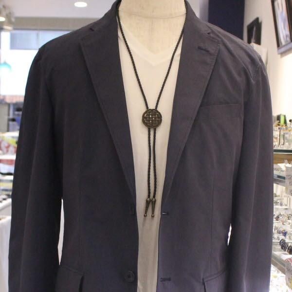 コンチョループタイ ゴールド ポーラータイ