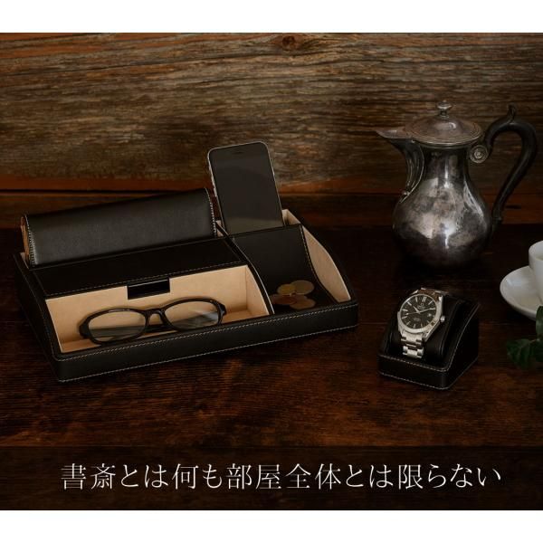 名入 刻印 オーバーナイター Stackable スマホ 財布 ペン タブレット お洒落にすっきり置ける男の小物入れ