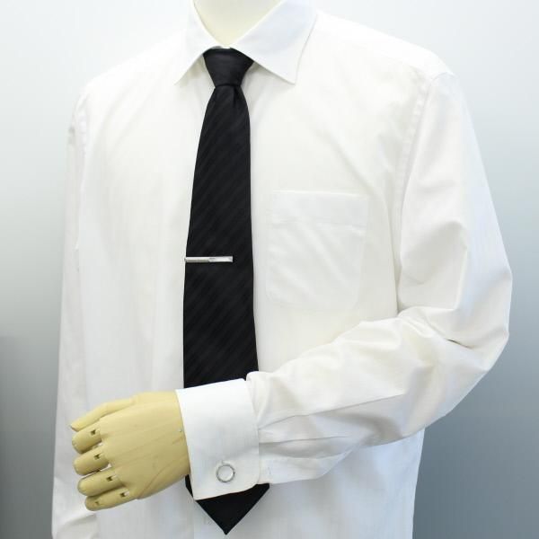 偏光パールで紳士度急上昇?!な上品カフスセット(タイピンセット)