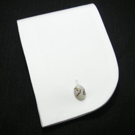 【受注生産品】雲蒔絵カフス(カフリンクス/カフスボタン)