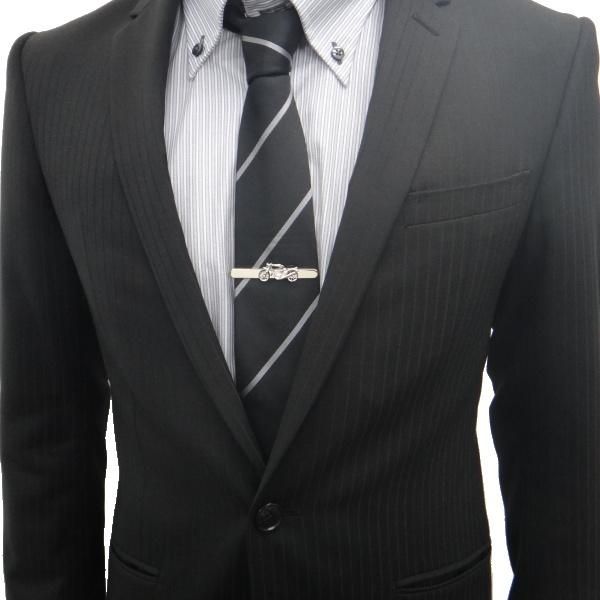 かっ飛ばせ!!リアルなバイクのタイピン(ネクタイピン)