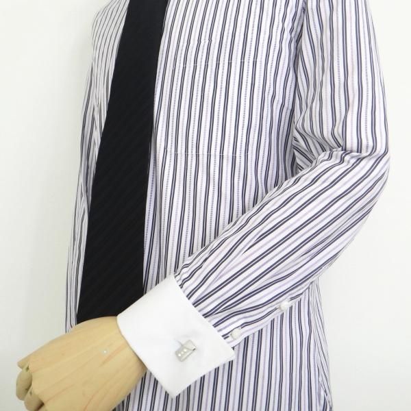 3粒クリスタルのきらめきカフス(カフリンクス/カフスボタン)