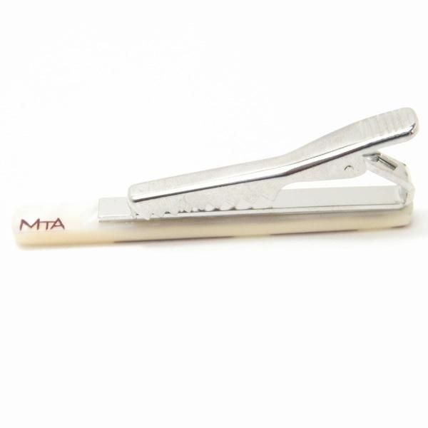 【受注生産品】白蝶貝・雅文様タイピン(ネクタイピン)