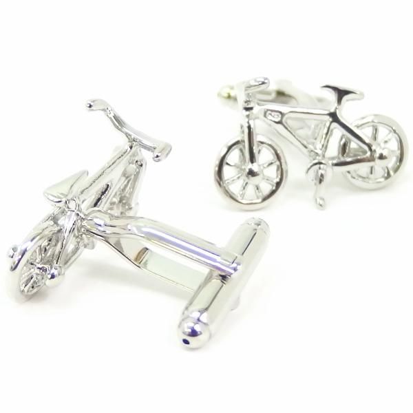 風になれミニチュア自転車のカフス(カフリンクス/カフスボタン)