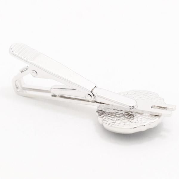 取寄品【陶華・TOHCA】シルバー・ラウンド・ペガサスカメオ・グレーのカフスセット(タイピンセット)