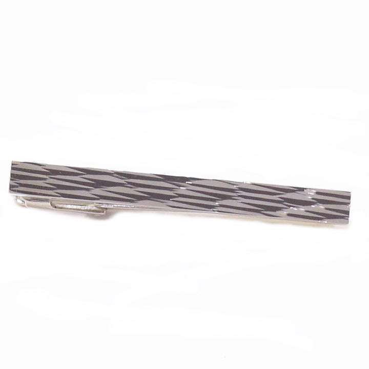 Made in Japan, Engraving Service Available, 3 Types of Diamond Cut Tie Pins