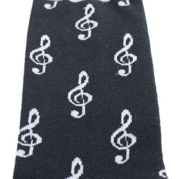 靴下・きれいな音を奏でてト音記号のメンズソックス