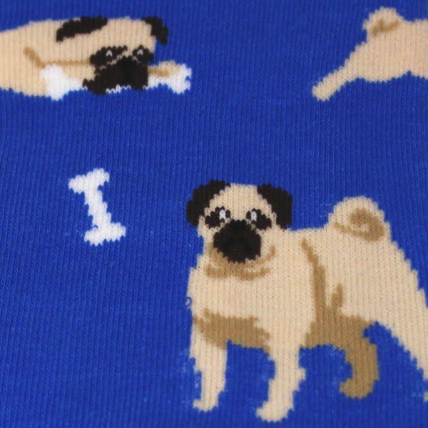 靴下 パグ 犬 メンズソックス