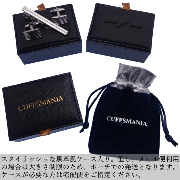 馬の横顔モチーフのカフス(カフリンクス/カフスボタン)