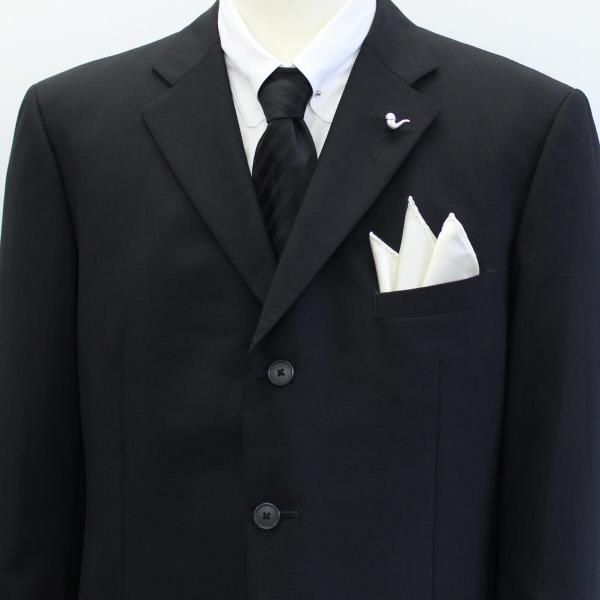 ラペルピン・パイプ・アコヤ真珠パール7.5mmブローチ(タイタック)