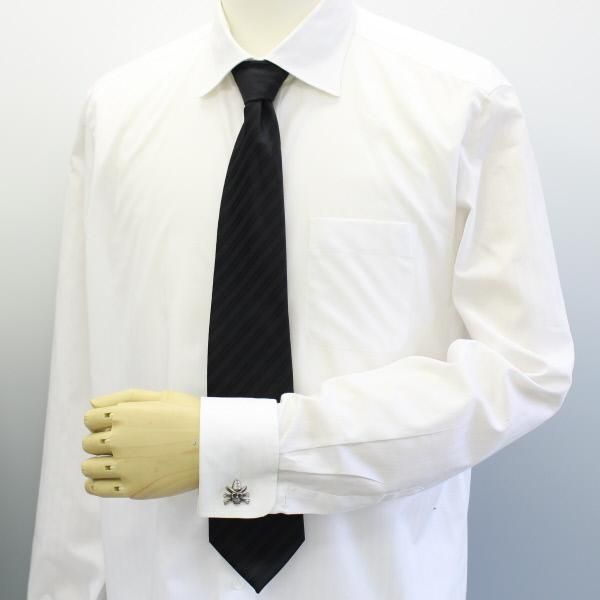 マットシルバー×スカル・ドクロ・海賊のカフス(カフリンクス/カフスボタン)