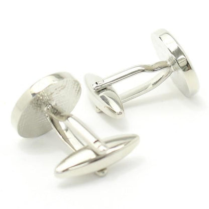 バーガンディと一粒ストーンのダンディなカフス(カフリンクス/カフスボタン)