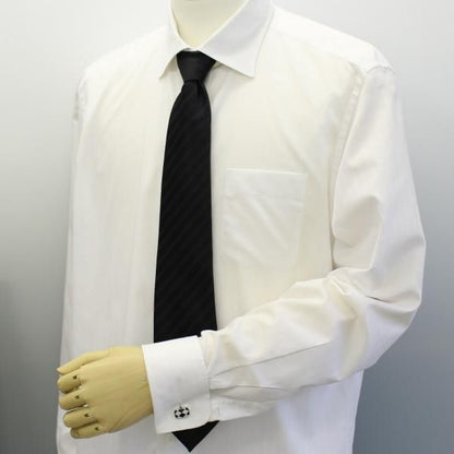 ブラック×ホワイトのモダンなダイヤ柄カフス(カフリンクス/カフスボタン)