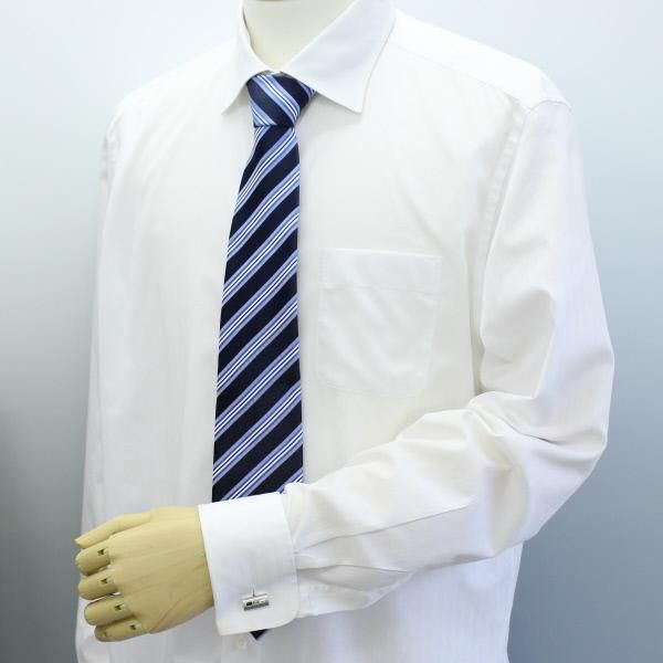 モノトーンストーンが3つ並んだがモードなカフス(カフリンクス/カフスボタン)