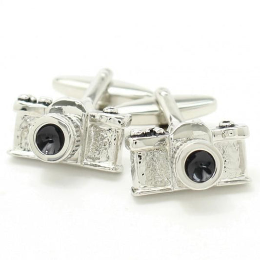 あなたも凄腕カメラマン・リアルなカメラのカフス(カフリンクス/カフスボタン)