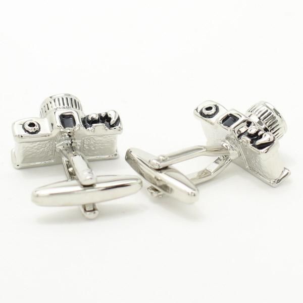 あなたも凄腕カメラマン・リアルなカメラのカフス(カフリンクス/カフスボタン)