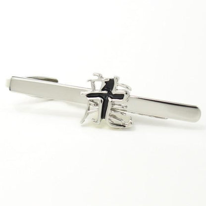 インパクト大なドラゴン・龍の文字カフス・タイピンセット