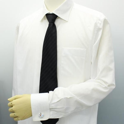 【JanLeslie】黄金の卵を秘めたアヒルのカフス(カフリンクス/カフスボタン)