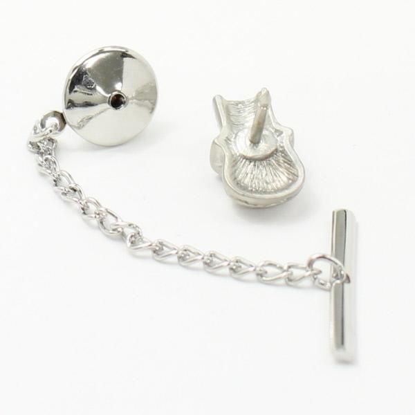 ブラックストーンeyesスカル・ドクロのタイタック(ピンブローチ)