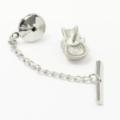 ブラックストーンeyesスカル・ドクロのタイタック(ピンブローチ)