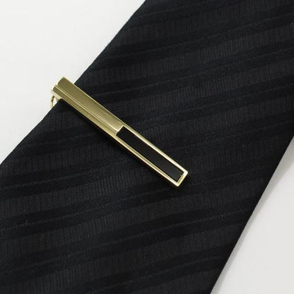 全3種×2色・天然石×貝のスクウェア・カフスセット(タイピンセット)