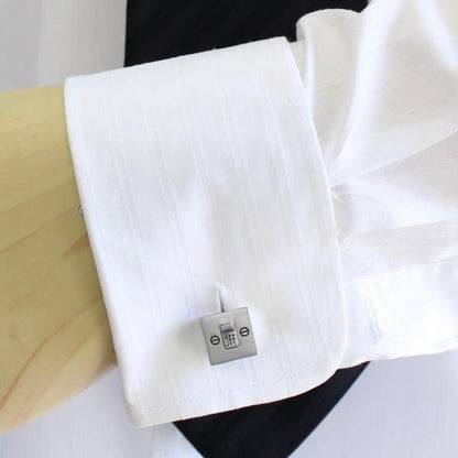 ユニークなスイッチオン・オフのカフス(カフリンクス/カフスボタン)