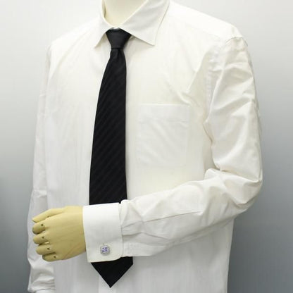 パープル・キラキラストーンがゴージャスなカフス(カフリンクス/カフスボタン)