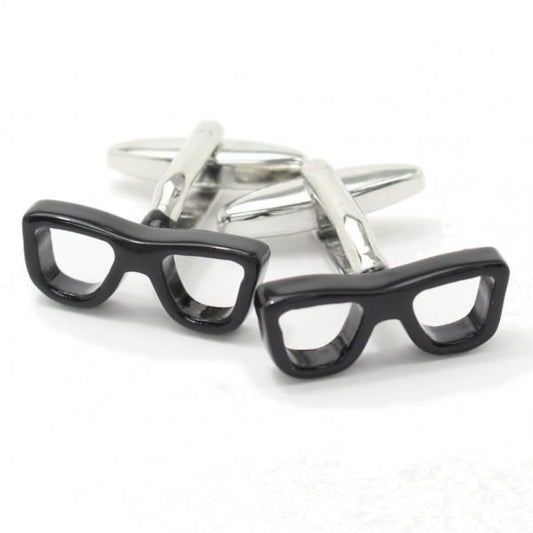 めがね男子必見!黒縁眼鏡・サングラスのカフス(カフリンクス/カフスボタン)