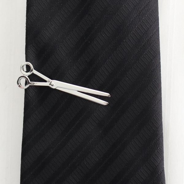 チョキチョキながーいハサミのタイピン(ネクタイピン)
