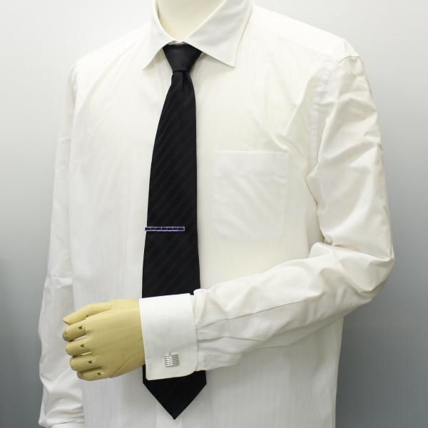 エナメルブルーが爽やかなシルバー×ブルーのタイピン(ネクタイピン)