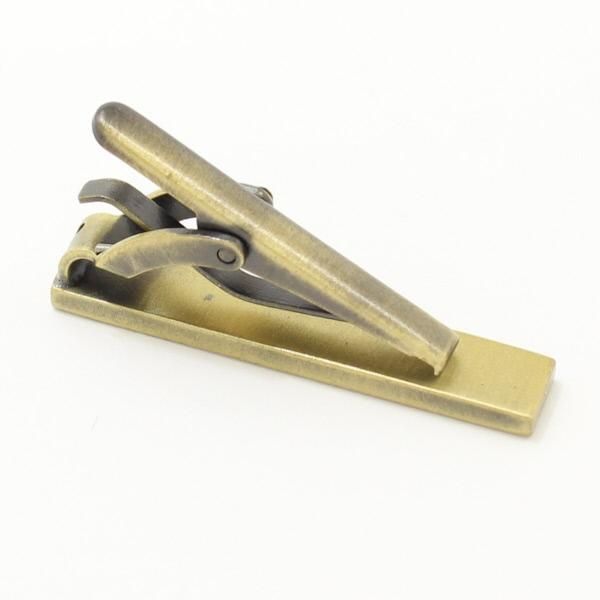 シンプルisベスト・お洒落なマットゴールドのタイピン(ネクタイピン)