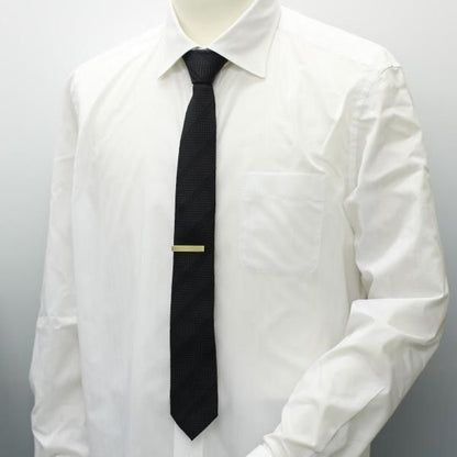 シンプルisベスト・お洒落なマットゴールドのタイピン(ネクタイピン)