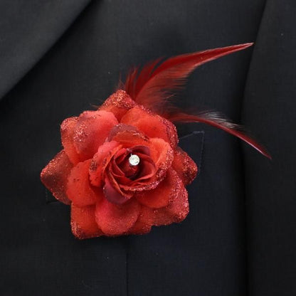 全12色・メンズコサージュ・フラワーコサージュ