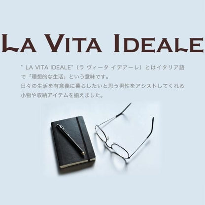 カフス・タイピン・時計・眼鏡・サングラス・指輪・ブレスレット等 各種メンズアクセサリーも収納上手なメンズボックスL