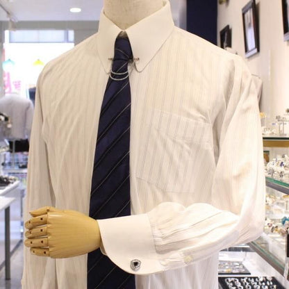 トライアングル・ブラックストーン・カフス(カフリンクス/カフスボタン)