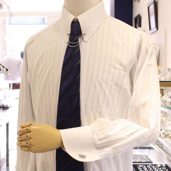 ゴルフバッグ・シルバーのカフス(カフリンクス/カフスボタン)