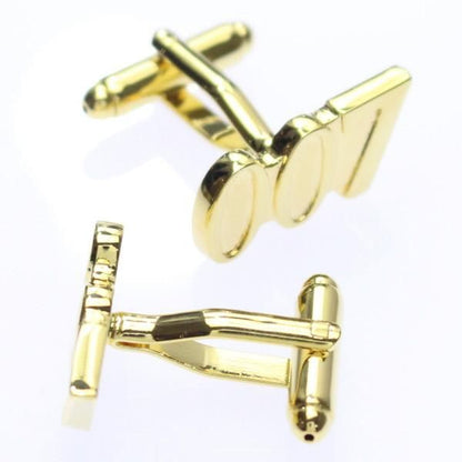 ゴールド・ジェームズ・ボンド・007のカフス（カフリンクス/カフスボタン）