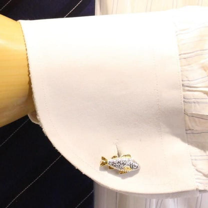 お魚好きさんに・リアルなお魚カフス(カフリンクス/カフスボタン)