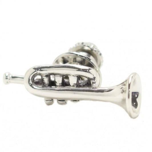 【SATURNO・サツルノ】トランペットのタイタック(ピンブローチ)