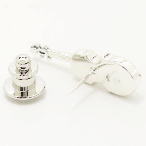 【SATURNO・サツルノ】バイオリンのタイタック(ピンブローチ)