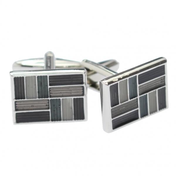 ブラウングラデーションのシックなカフス(カフリンクス/カフスボタン)