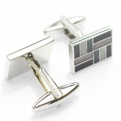 ブラウングラデーションのシックなカフス(カフリンクス/カフスボタン)