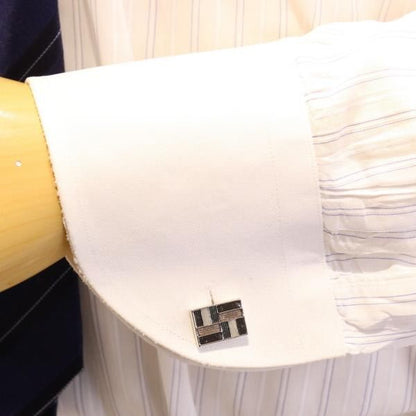 ブラウングラデーションのシックなカフス(カフリンクス/カフスボタン)