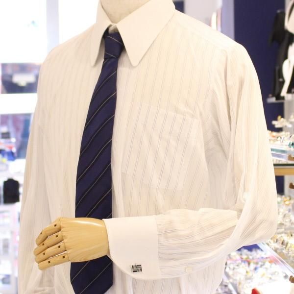 ブラウングラデーションのシックなカフス(カフリンクス/カフスボタン)