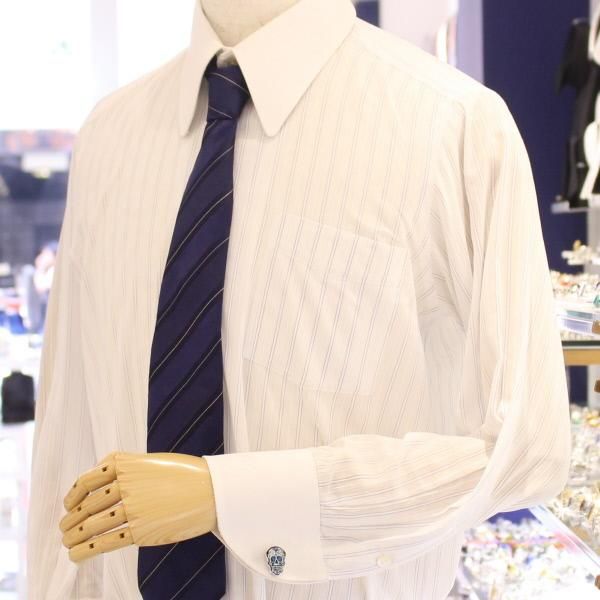 ドクロ・お花イラストのユニークカフス(カフリンクス/カフスボタン)