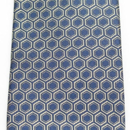 【富士桜工房】亀甲紋・伝統紋柄・日本製シルクジャカードの和風ネクタイ