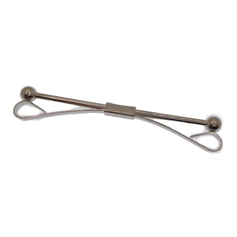 全2色 ゴールド シルバー カラーバー カラーピン ピンホールピン シンプル 穴無しOKタイプ