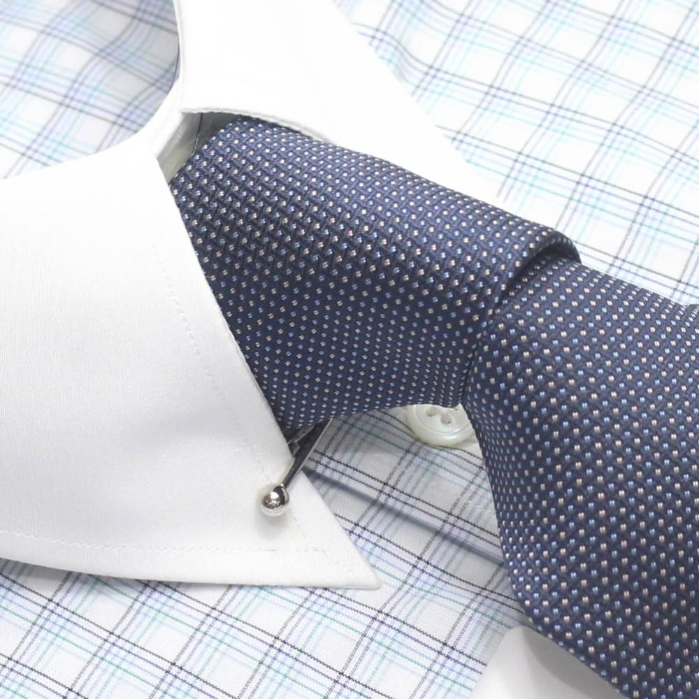 全2色 ゴールド シルバー カラーバー カラーピン ピンホールピン シンプル 穴無しOKタイプ